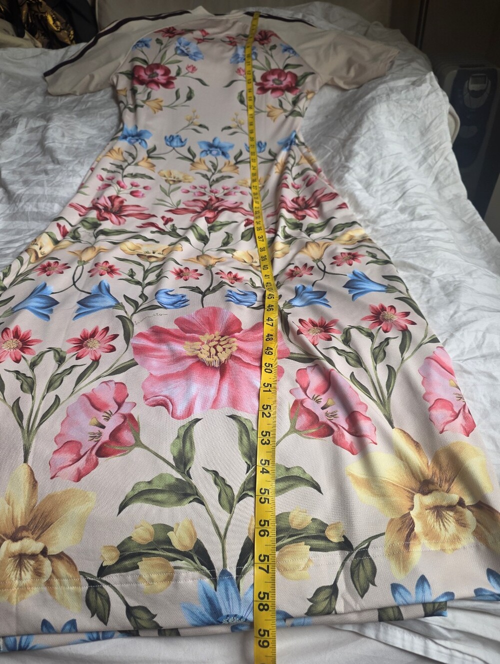Adidas X Farm Rio Premium Floral Print Maxi Dress - Picture 5 of 15